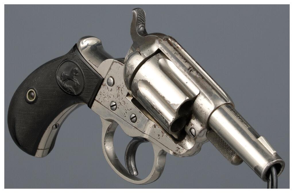 Antique Colt Model 1877 Thunderer Sheriff's Model Revolver