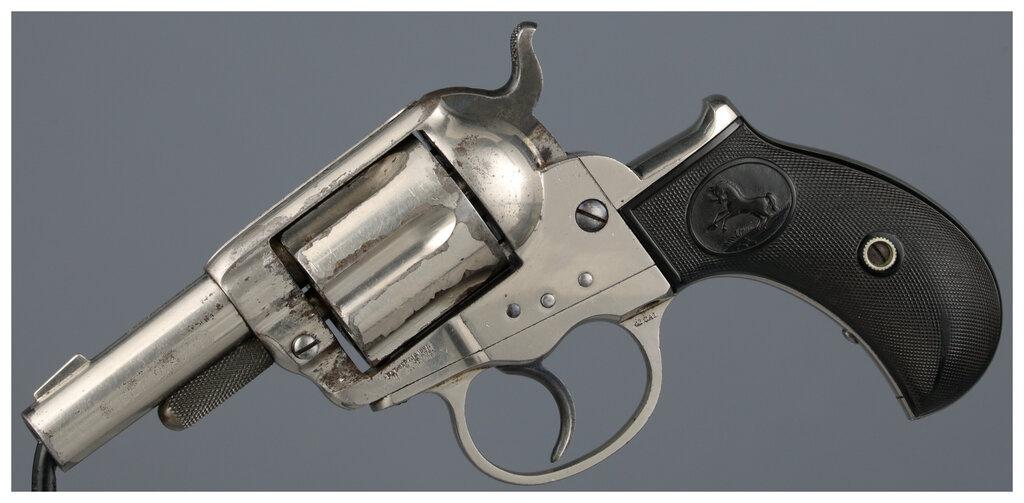 Antique Colt Model 1877 Thunderer Sheriff's Model Revolver