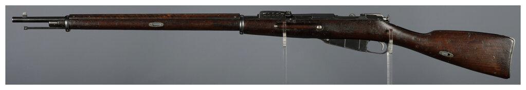 Three Model 1891 Mosin-Nagant Bolt Action Rifles