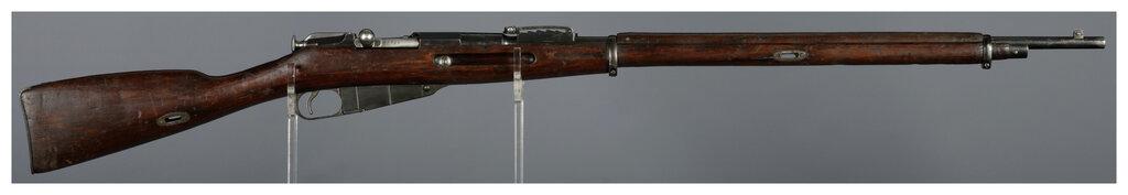 Three Model 1891 Mosin-Nagant Bolt Action Rifles