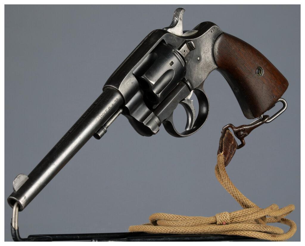 U.S. Colt Model 1903 Double Action Revolver with Holster