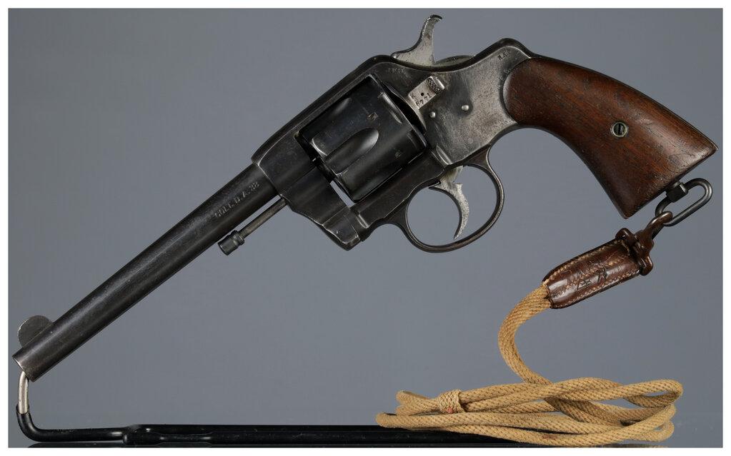 U.S. Colt Model 1903 Double Action Revolver with Holster