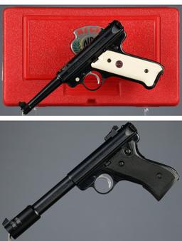 Two Ruger MKII Semi-Automatic Pistols