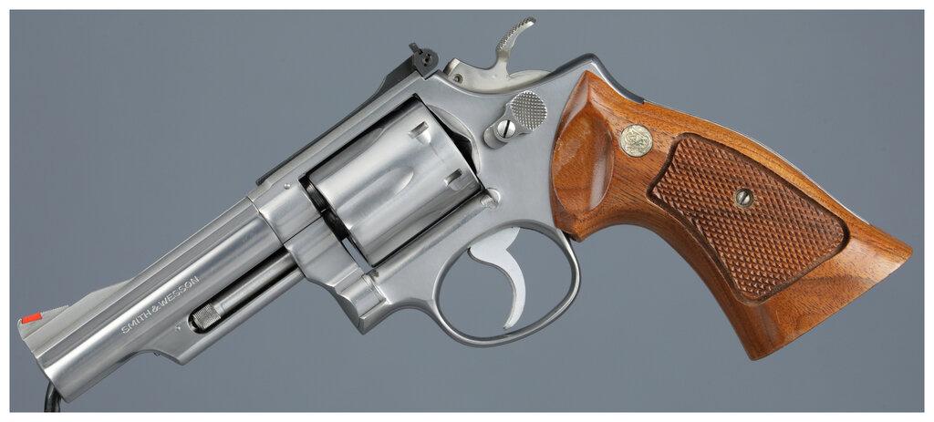 Two Smith & Wesson Double Action Revolvers