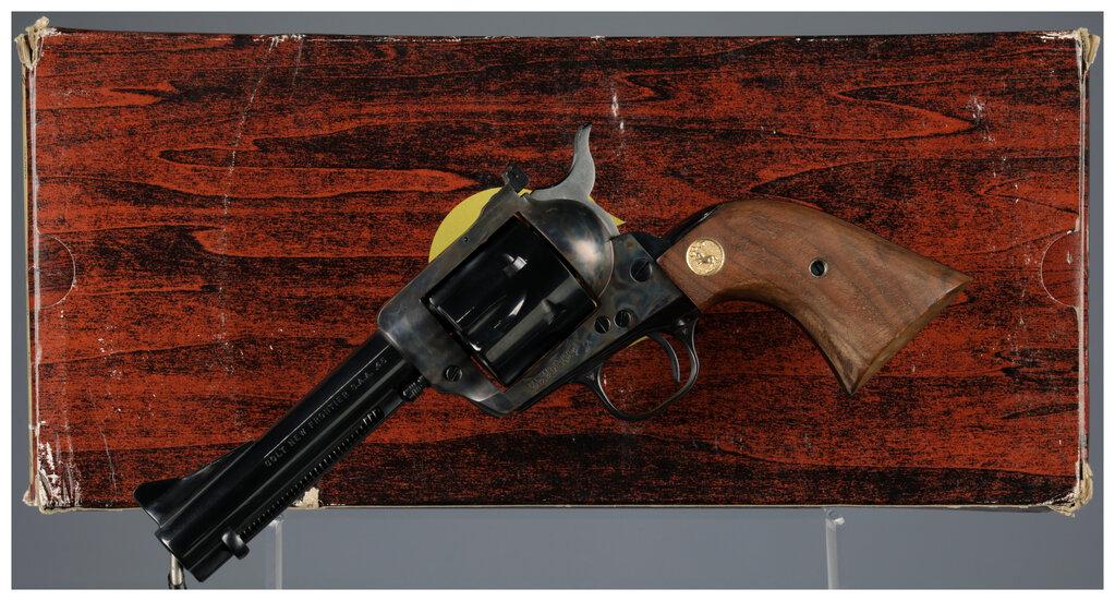 Colt New Frontier Single Action Army Revolver with Box