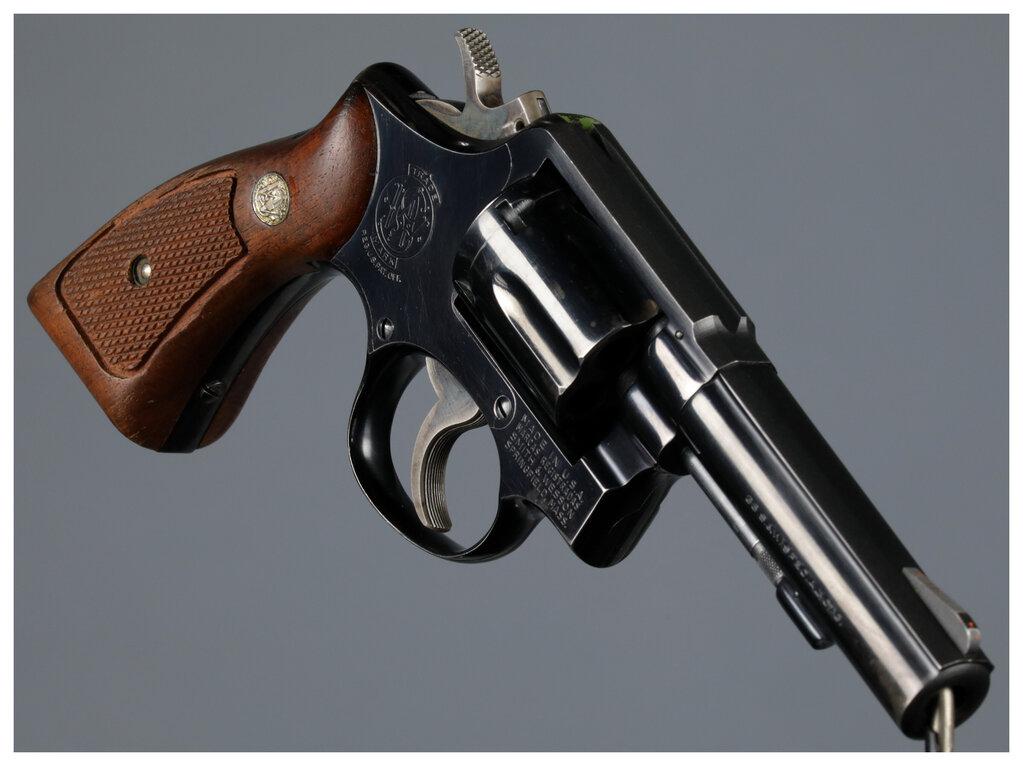 Two Smith & Wesson Double Action Revolvers