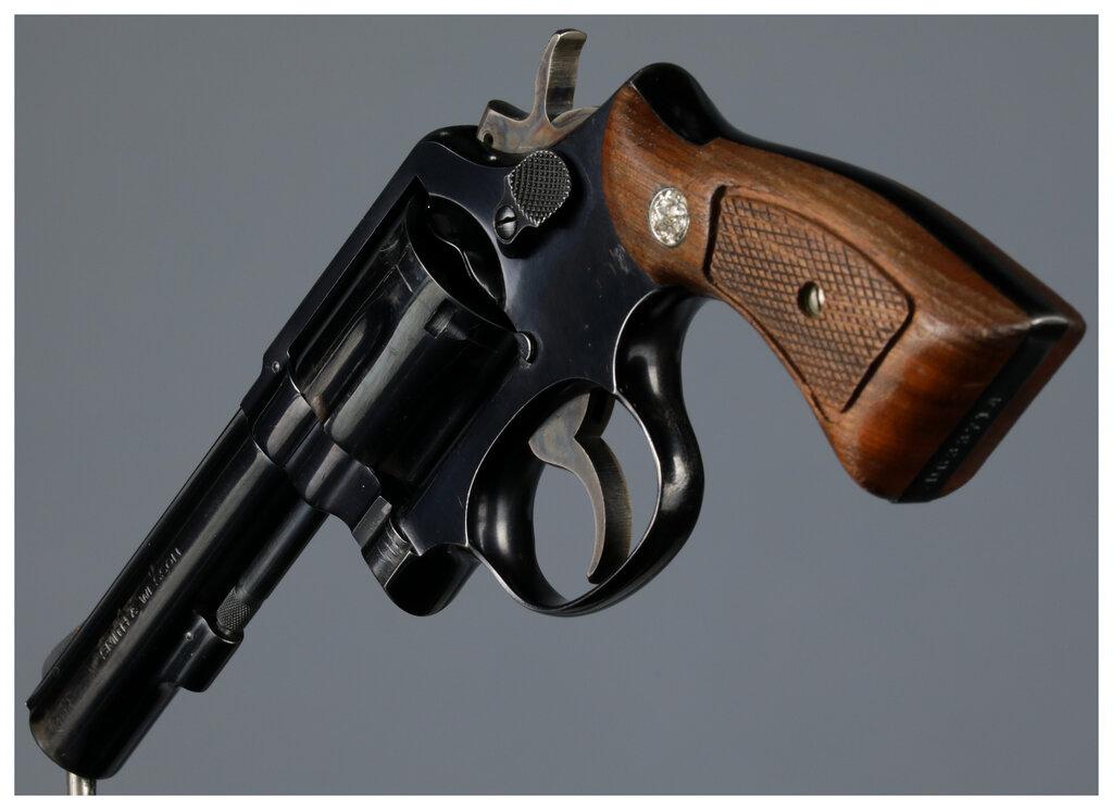 Two Smith & Wesson Double Action Revolvers