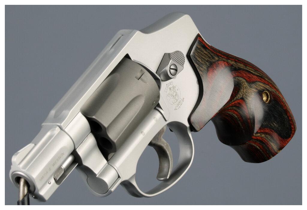 Two Smith & Wesson Model 332 AirLite Ti Double Action Revolvers