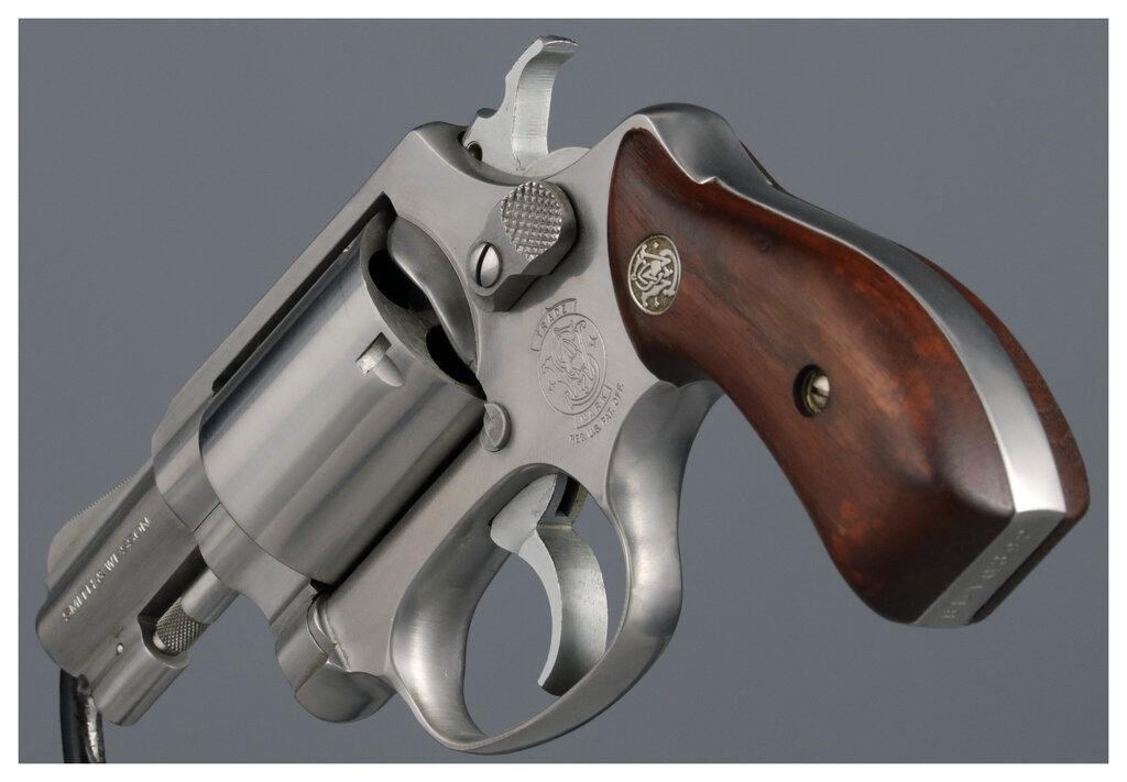 Two Smith & Wesson Double Action Revolvers with Boxes