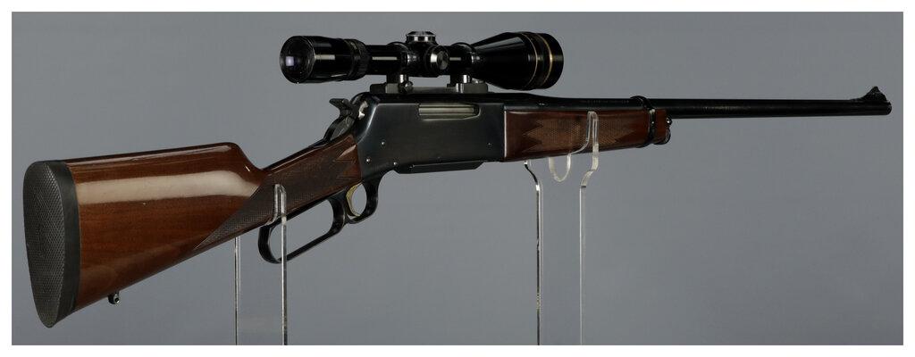 Browning Model 81L BLR Lever Action Rifle with Scope