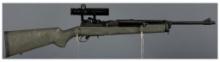 Ruger Mini-14 Semi-Automatic Rifle with Scope