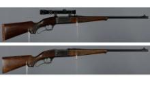 Two Savage Model 99 Lever Action Rifles