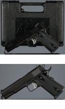 Two Enterprise Arms Semi-Automatic Pistols