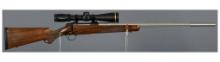 Kimber Model 84M Bolt Action Varmint Rifle with Leupold Scope