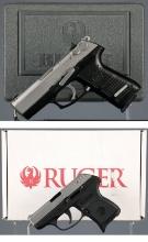 Two Ruger Semi-Automatic Pistols