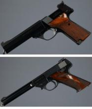 Two High Standard Semi-Automatic Pistols