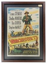 Framed Universal Pictures Co. "Winchester '73" Movie Poster