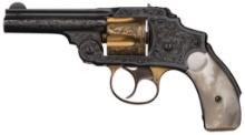 New York Engraved Smith & Wesson .38 Safety Hammerless Revolver