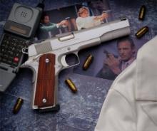 Miami Vice Used Heinie Upgraded Colt Government Model Pistol