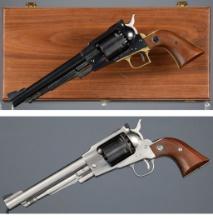 Two Ruger Old Army Single Action Revolvers