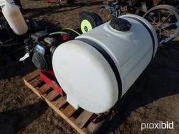 55 GALLON WATER SPRAYER W/ HONDA MOTOR