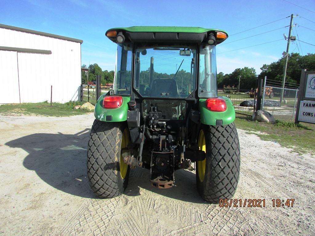 JOHN DEERE 5425 TRACTOR W/ JOHN DEERE 542 SELF LEVELING LOADER MFWD...81Hp.......CAB/AIR SN#LV5425T4