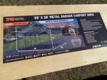 METAL GARAGE CARPORT SHED