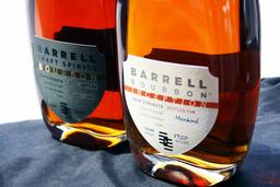 1 Btl Barrell Inception created by Barrell Craft Spirits & 1 bottle of Barrel Craft Spirits Bourbon