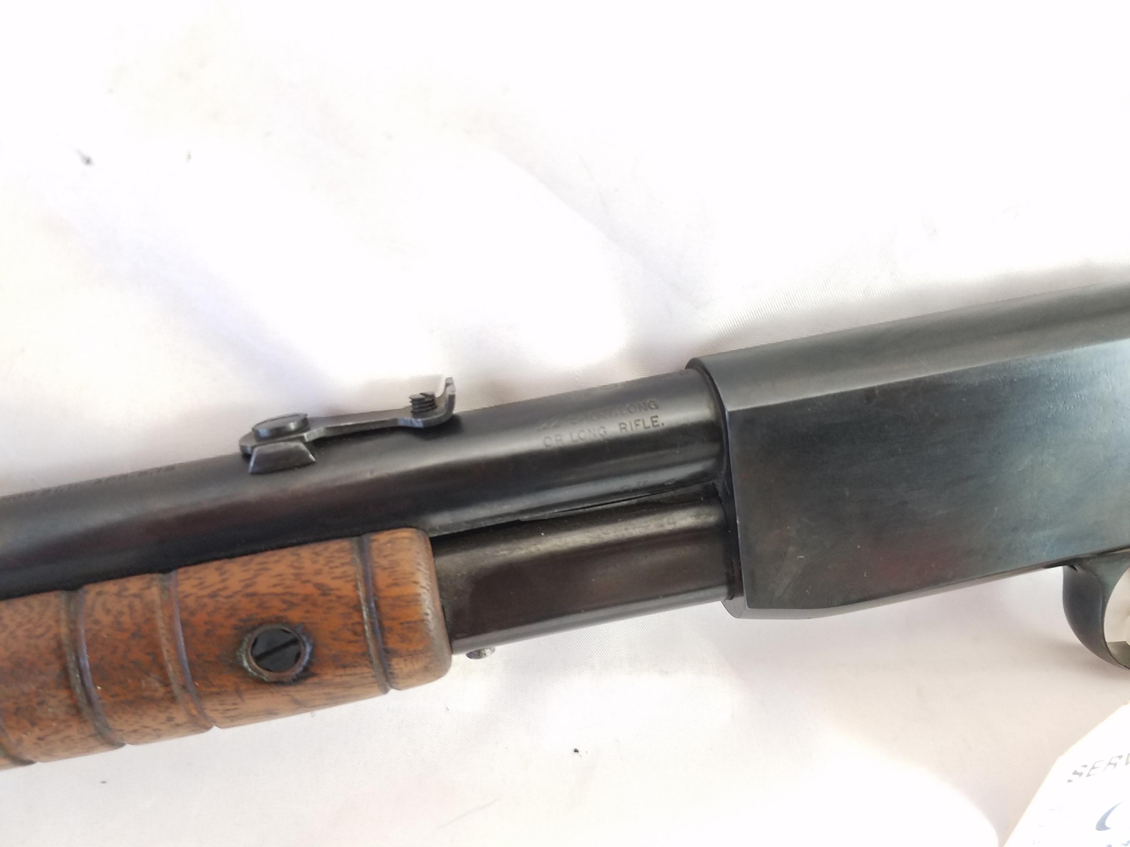 Remington Model 12 Pump 22LR s/n215320