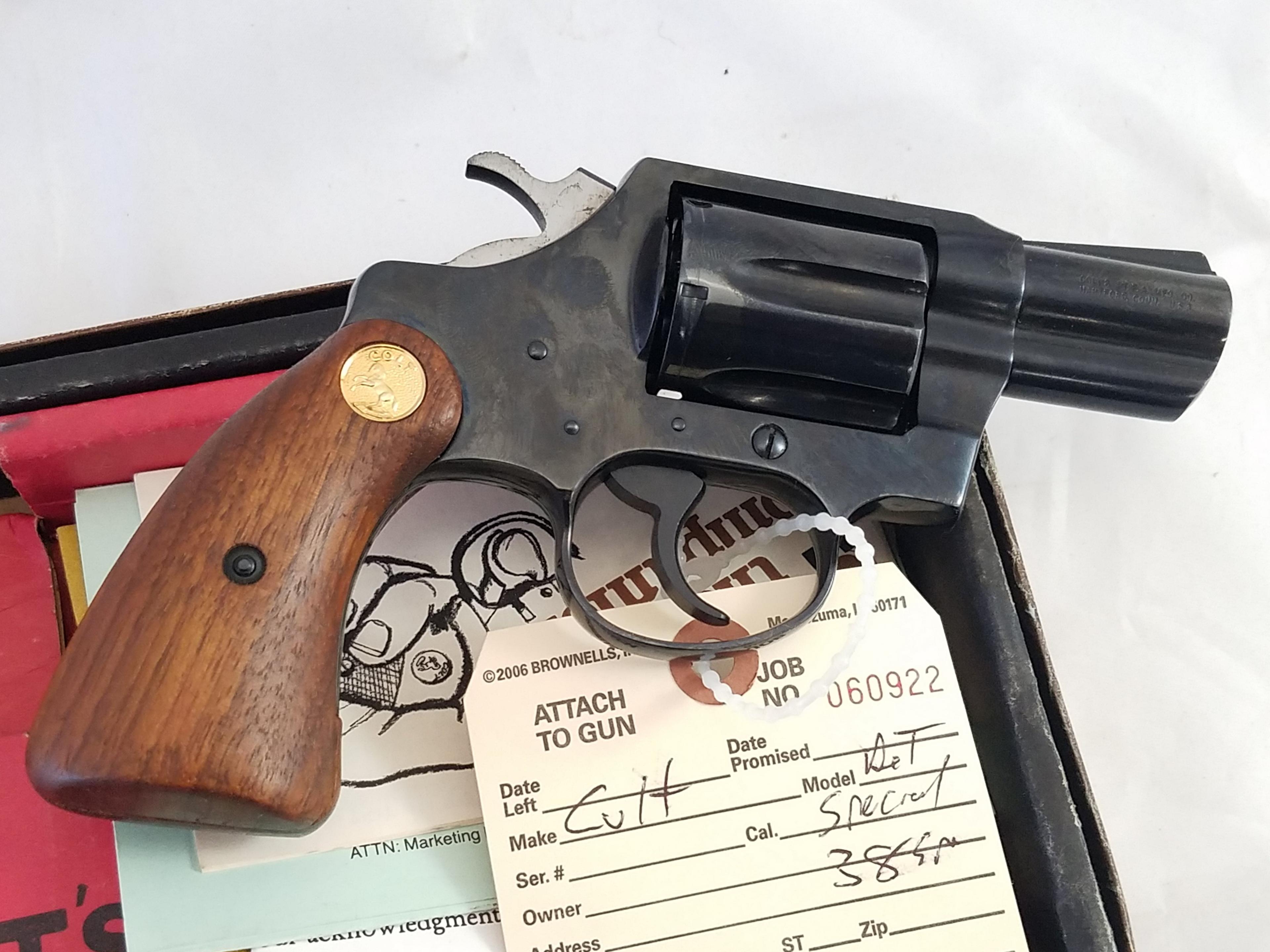 "Colt Detective Special 2"" Bbl 38Spl w/box s/n2711RD