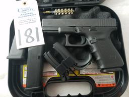 "Glock G23 .40 cal 3 mags, holster backstraps s/nWPW788