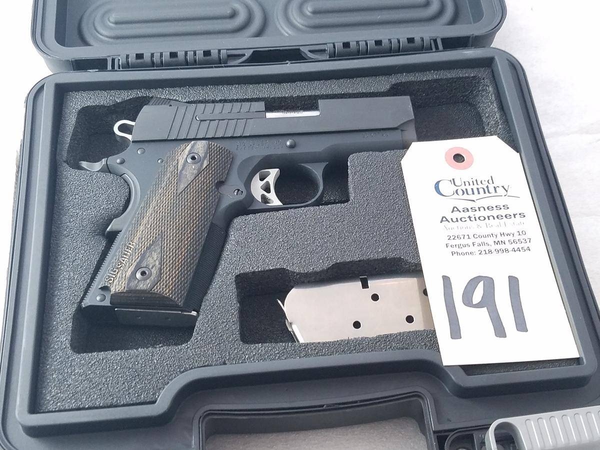 "Sig 1911 .45 cal ultra compact 2 mags s/nGS577492089