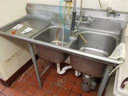 Dual Sink Wash Station