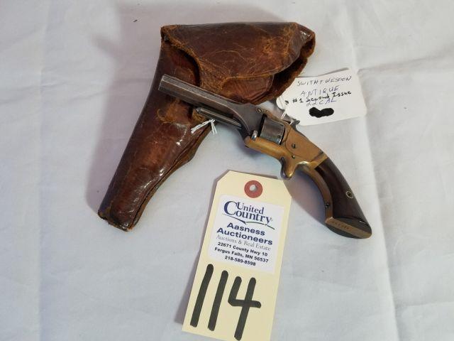 1868 Smith & Wesson Antique Bottom break Model #1 Mfg 1860-2nd Issue,