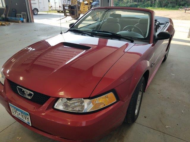 2000 FORD MUSTANG 2DR CONVERTIBLE