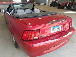 2000 FORD MUSTANG 2DR CONVERTIBLE