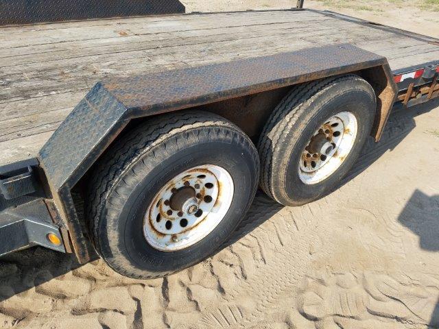 2003 ABU 24ft FLATBED TANDEM TRAILER