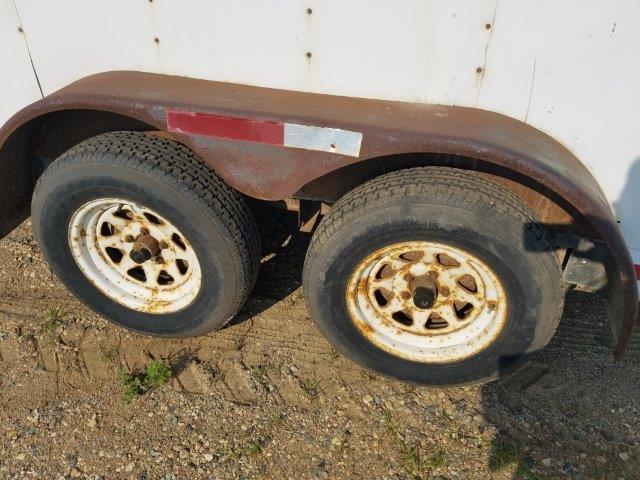 1995 7x18ft ENCLOSED TOOL TRAILER