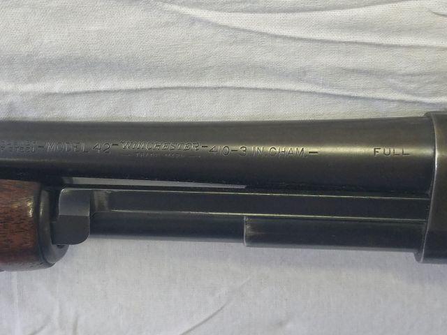 Winchester Model 42 Shotgun 410 gauge