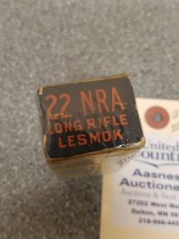 US Cartridge Long Rifle .22 RimFire