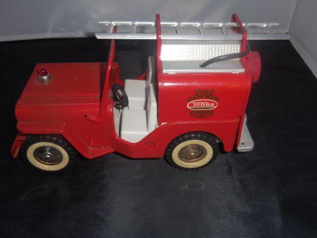 Tonka Jeep “First Responder” fire truck