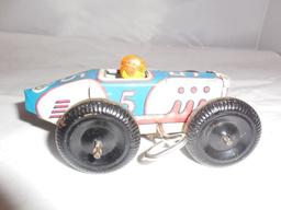 Vintage Tin Wind Up Marx Race Car