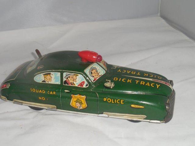 Marx “Dicktracy” Tin Wind Up Car