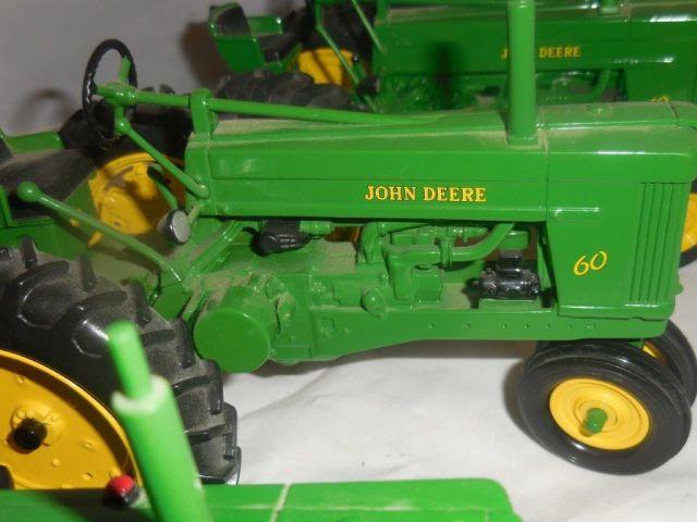 Ertl Die Cast J.D. Set of tractors- 40,50,60,70,80