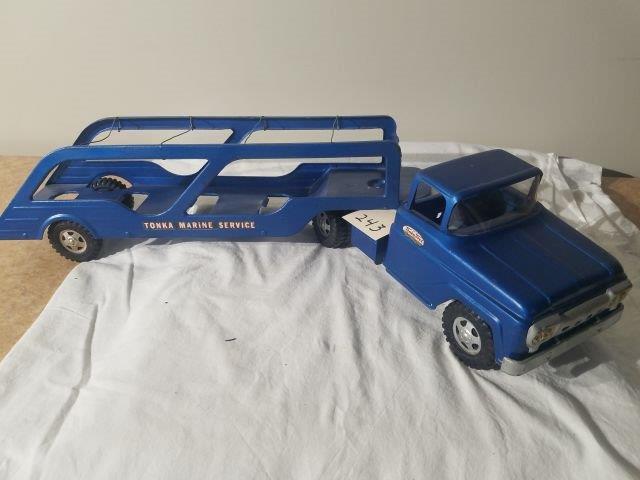 Vintage Tonka Boat Hauler Truck