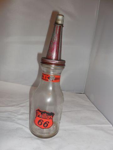 Vintage Phillips 66 Oil bottle