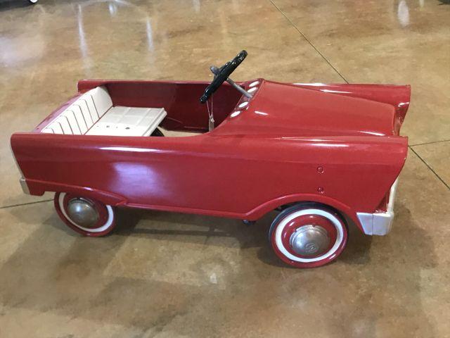 Restored Red Pedal Car- Vintage