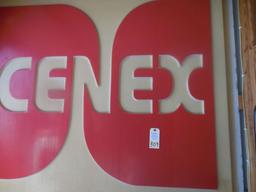 Classic Cenex Plastic Sign- 5’x6’