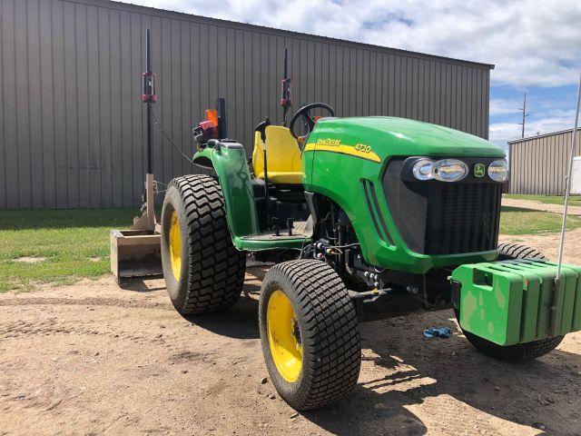 2012 John Deere Model 4720 Dsl Utility Tractor Mfwd/4x4, Hydrostatic Drive,