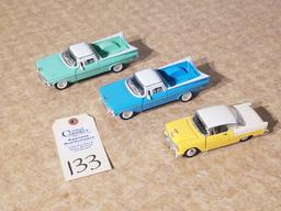 Metal die-cast 1960 El Camino blue